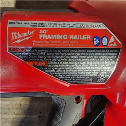 HOUSTON LOCATION - AS-IS M18 FUEL 3-1/2 in. 18-Volt 30-Degree Lithium-Ion Brushless Cordless Framing Nailer (Tool-Only)