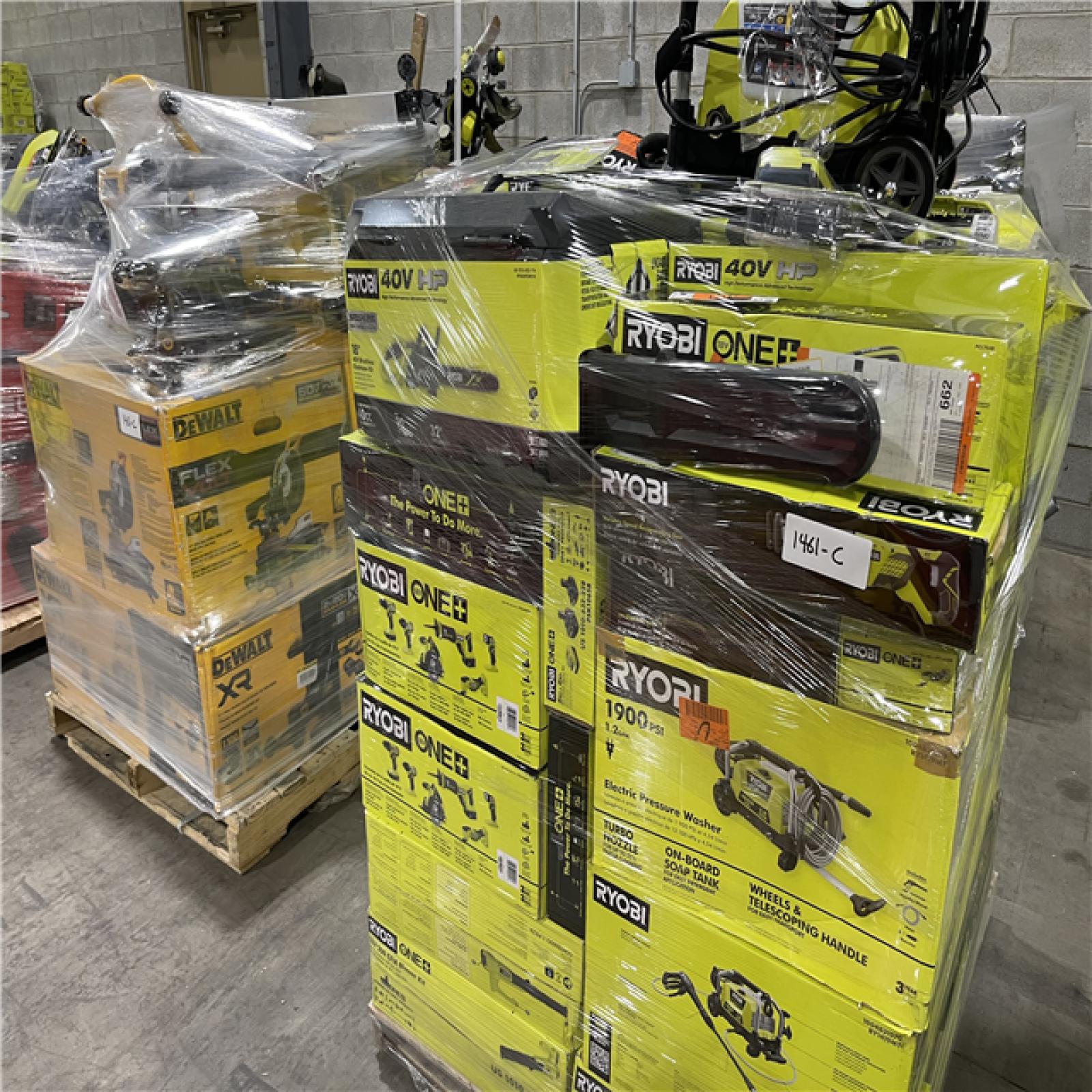 Pittston Location As-Is Power Tools Partial Truckload (10 pallets) 1461-C