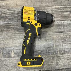 AS-IS DEWALT ATOMIC 20V Lithium-Ion Cordless 1/2 in. Hammer Drill Kit