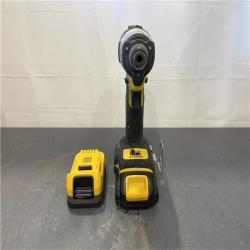 AS-IS - DEWALT 20V MAX XR Lithium-Ion Brushless Cordless 1/4 3-Speed Impact Driver Kit