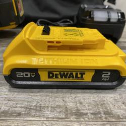 AS-IS DEWALT 20V MAX XR Lithium-Ion Cordless 18-Gauge Narrow Crown Stapler Kit