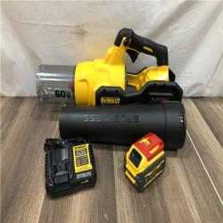 AS-IS DEWALT FLEXVOLT 60V MAX 125 MPH 600 CFM Brushless Cordless Battery Powered Blower Kit