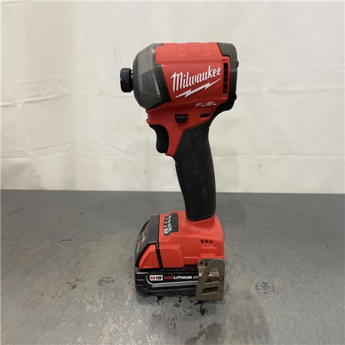 AS-IS - Milwaukee M18 FUEL SURGE 18V Lithium-Ion Brushless Cordless 1/4 in. Hex Impact Driver w/2.0ah Battery