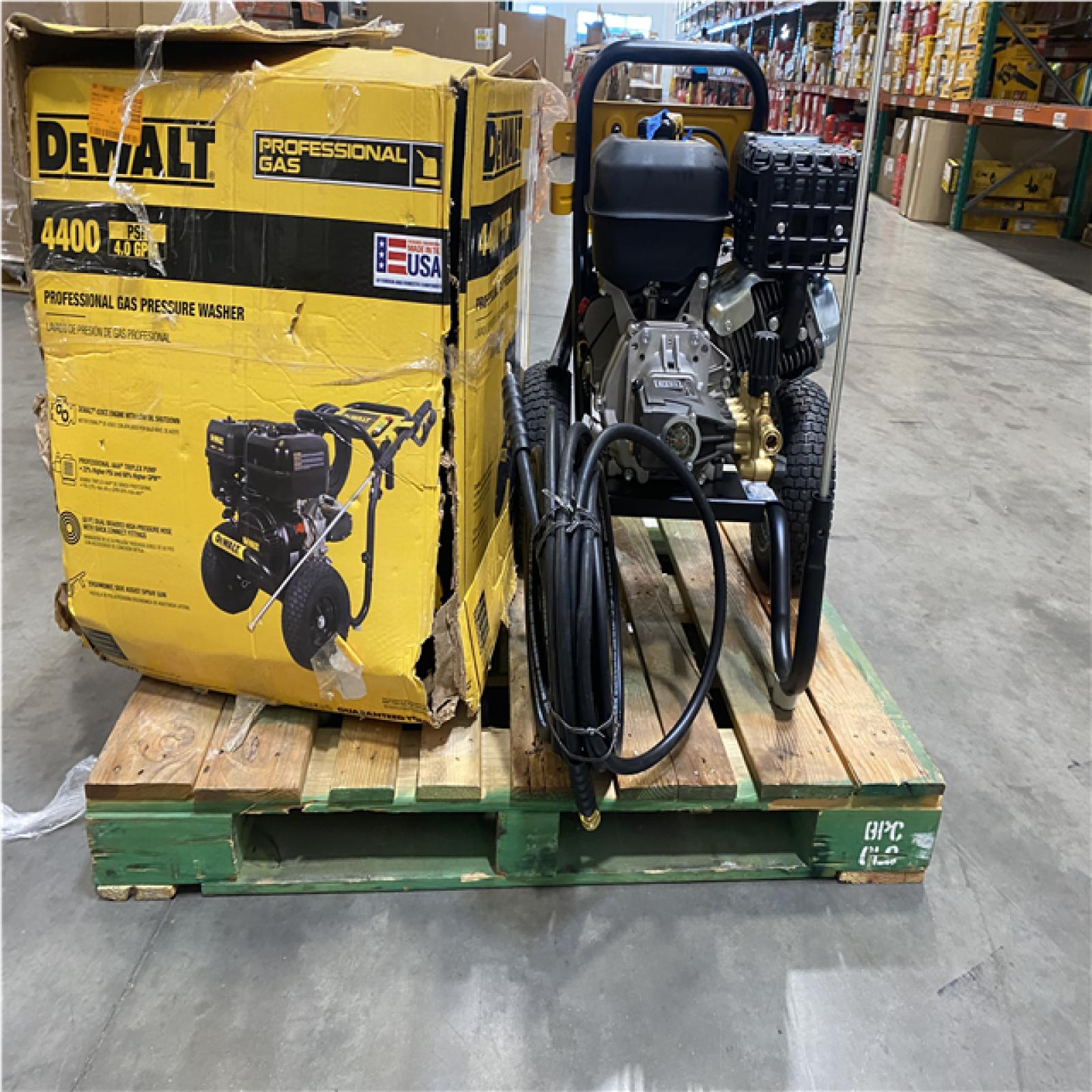 Dallas Location - As-Is DeWalt Pressure Washer  Engine 4400 PSI(Lot Of 2)