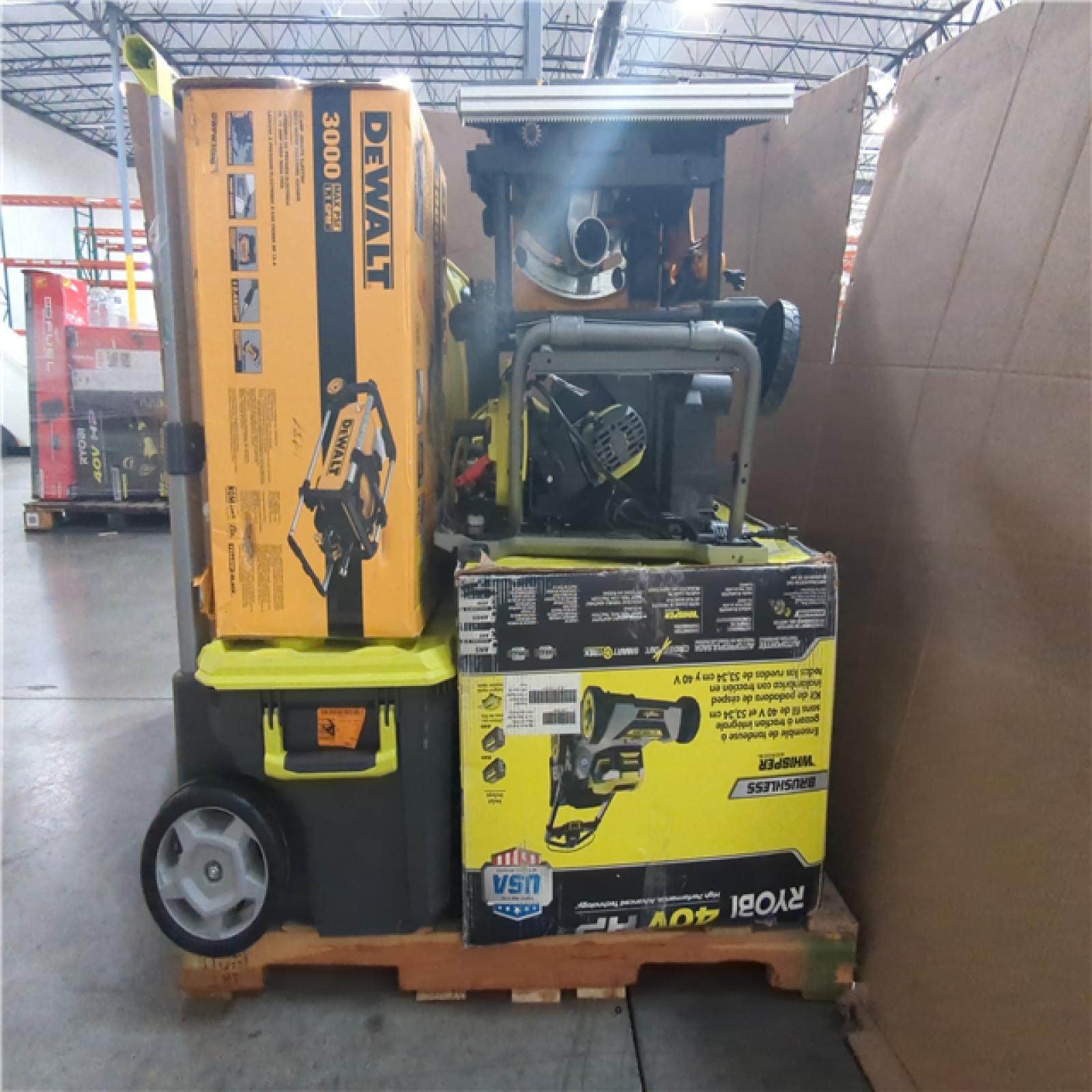 CALIFORNIA AS-IS TOOL PALLET