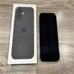 AS-IS Apple iPhone 16 128GB in Black