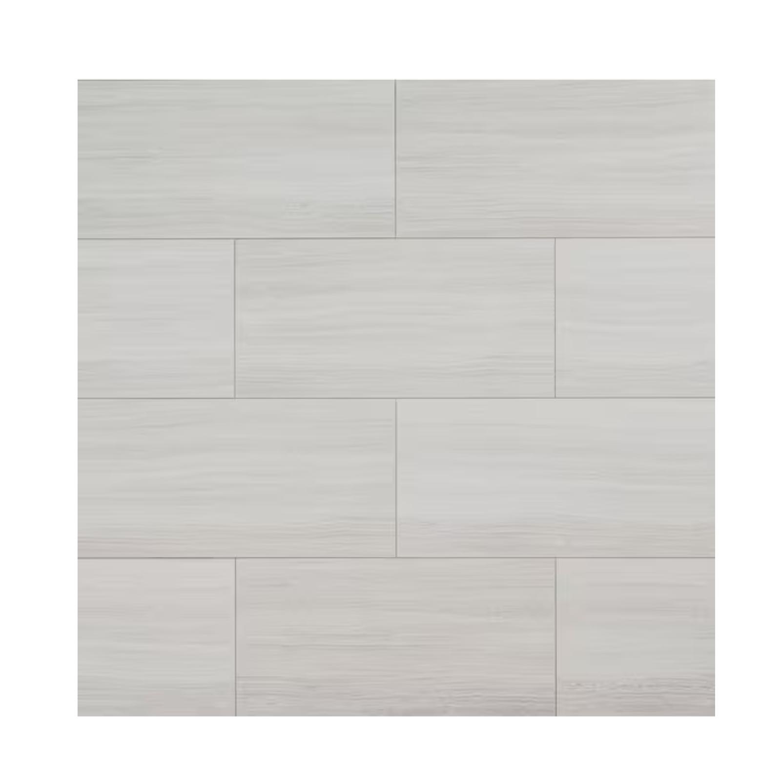 DALLAS LOCATION- TRECENTO SERIES White Ocean 12 MIL x 12 in. x 24 in.(19.4 sq. ft./case) PALLET (33 UNITS)