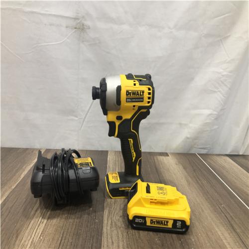 AS-IS DEWALT Atomic 20V Max Lithium-Ion Brushless Cordless Compact 1/4 in. Impact Driver Kit