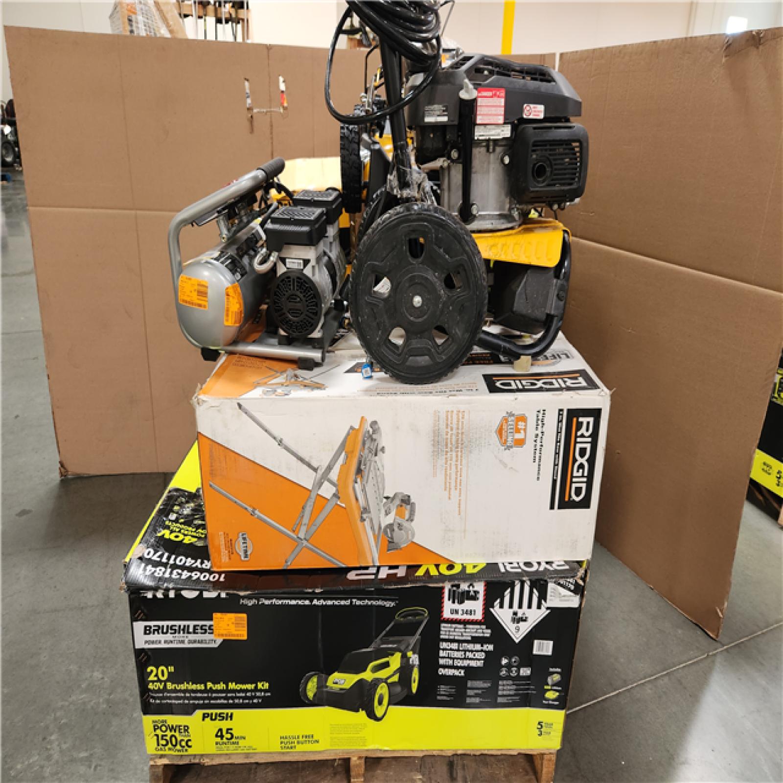 CALIFORNIA AS-IS OUT DOOR POWER EQUIPMENT