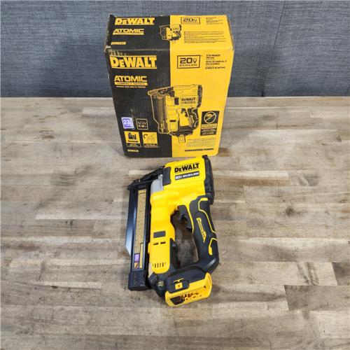 HOUSTON LOCATION - AS-IS DEWALT DCN623B 23 Gauge 1-1/2 ATOMIC Compact Series 20V MAX Brushless Cordless Pin Nailer (Tool Only)