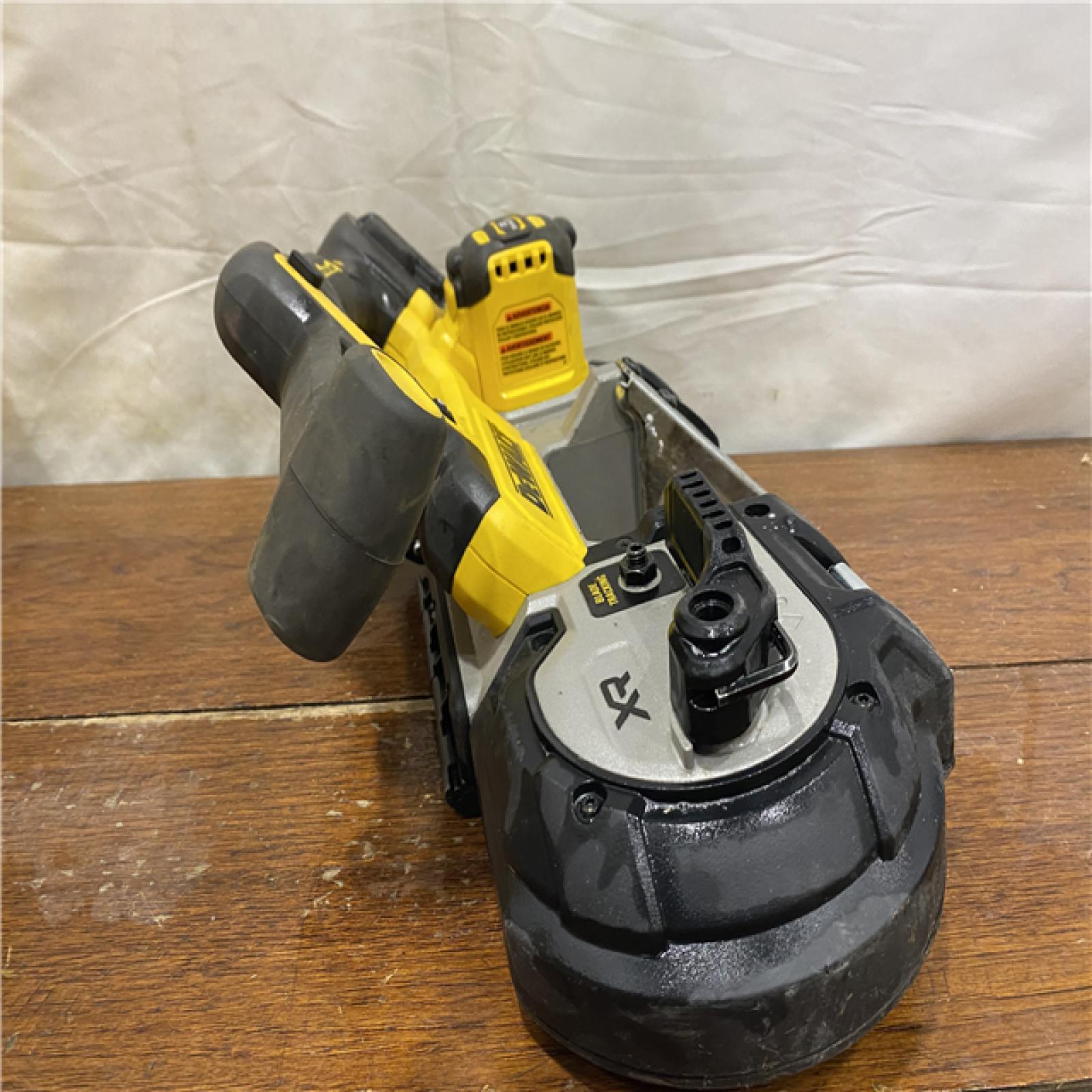 AS-IS DEWALT 20-Volt MAX 3-3/8 in. Cordless Brushless Bandsaw (Tool-Only)