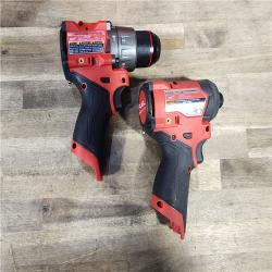 HOUSTON LOCATION - AS-IS Milwaukee 3497-22 12V Brushless Hammer Drill and Impact Driver Combo Kit