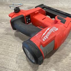 AS-IS Milwaukee FUEL 18-Volt Lithium-Ion Brushless Cordless 18-Gauge 1/4 in. Narrow Crown Stapler (Tool-Only)