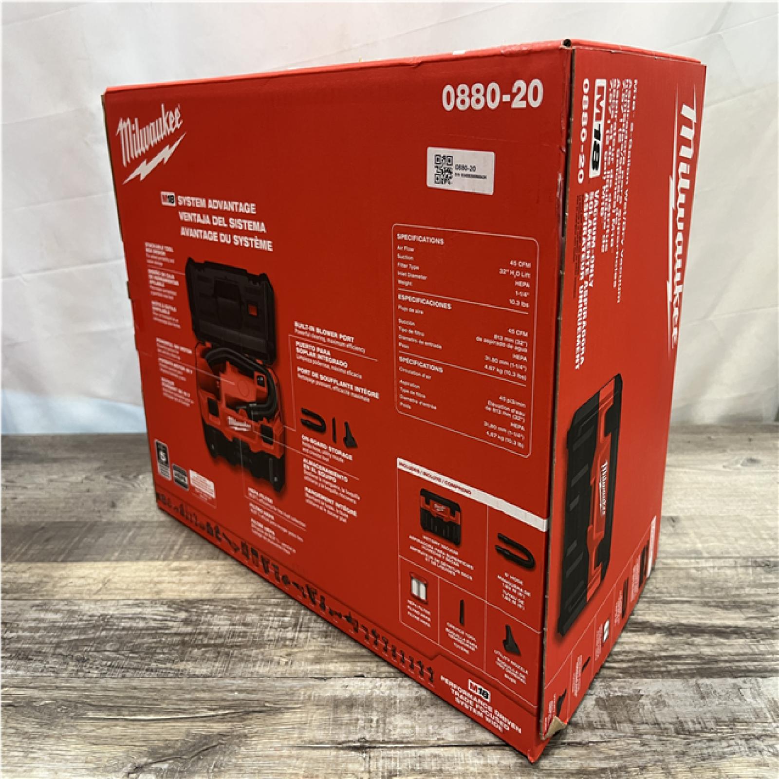 NEW - Milwaukee 18-Volt 2 Gal. Lithium-Ion Cordless Wet/Dry Vacuum (Vacuum-Only)
