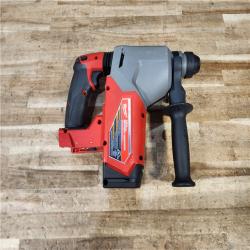 HOUSTON LOCATION - AS - IS Milwaukee  FUEL 18V Lithium-Ion Brushless Cordless 1 in. SDS-Plus Rotary Hammer (Tool-Only)