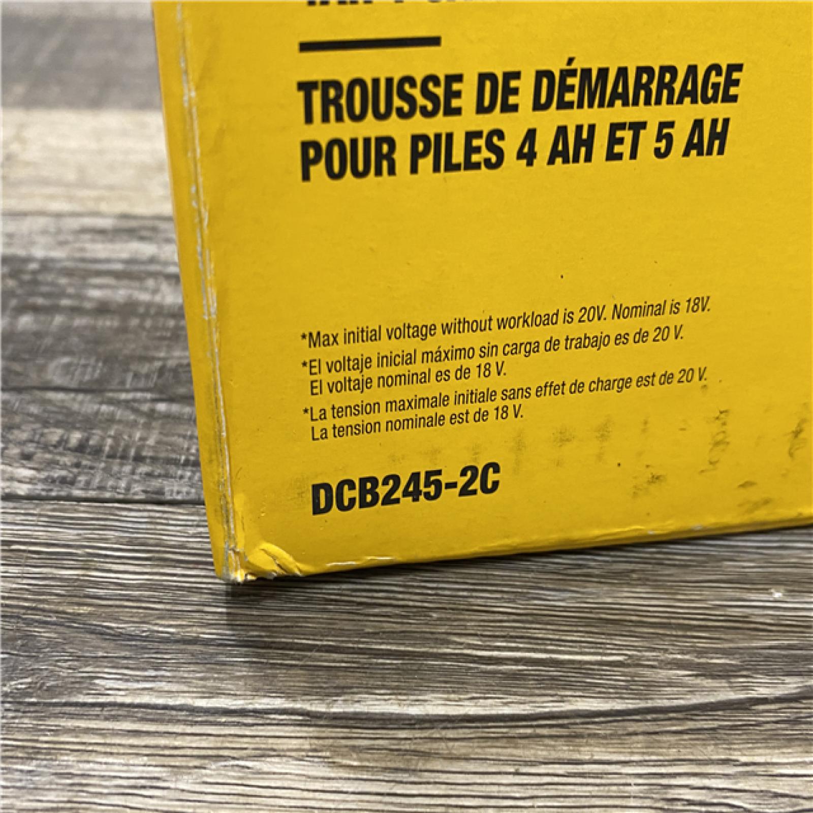 NEW - DEWALT 20V MAX Lithium-Ion Starter Kit