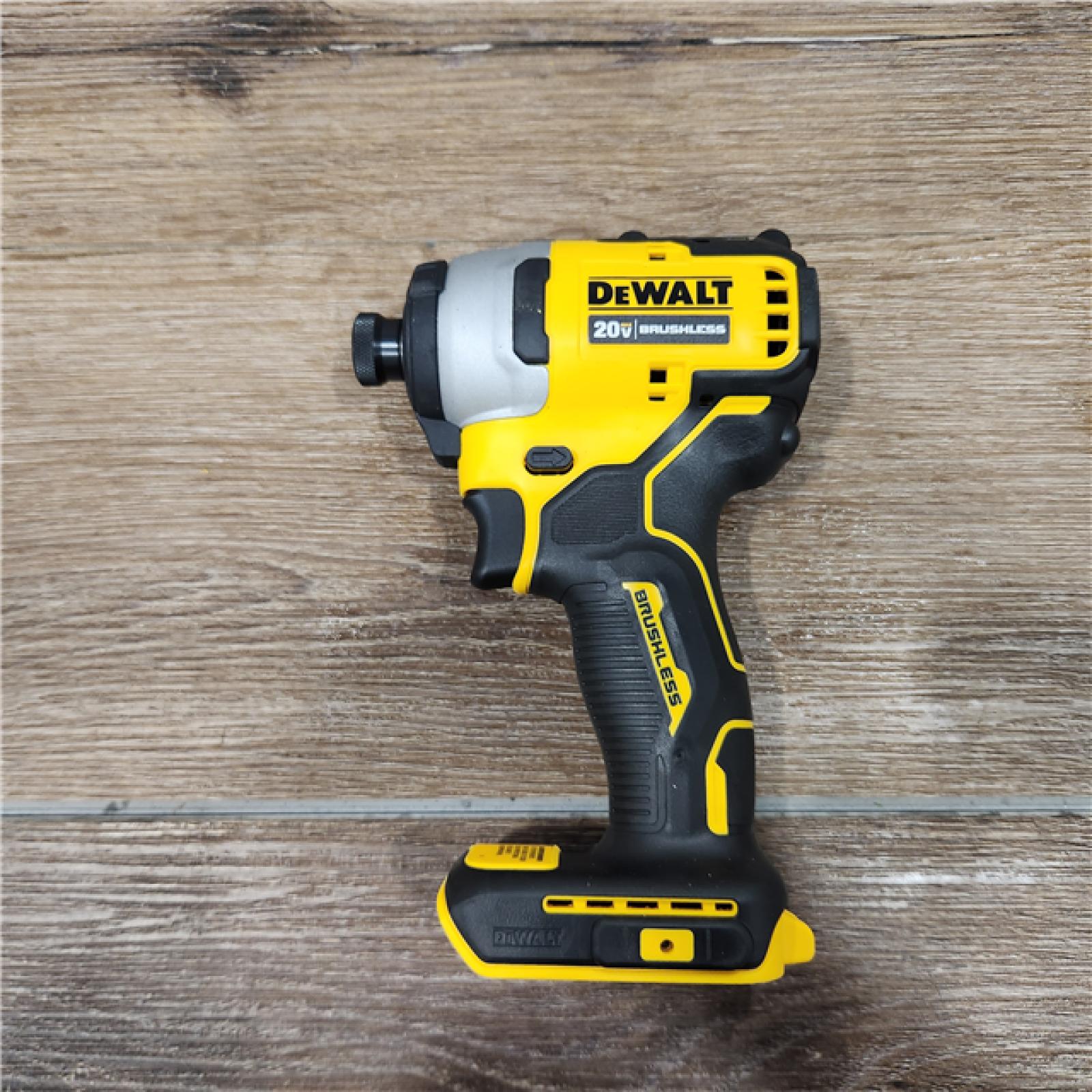 AS-IS DeWalt 20V MAX ATOMIC Cordless Brushless 2 Tool Compact Drill and Impact Driver Kit not include drill