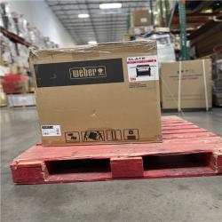 DALLAS LOCATION-NEW! WEBER Slate Griddle 3-Burner LP Gas 30 in. Flat Top Grill
