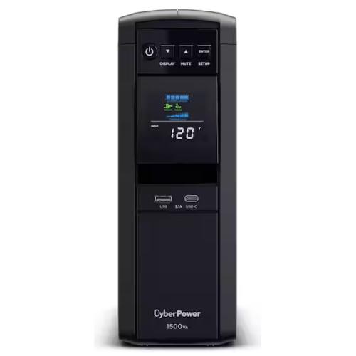 DALLAS LOCATION- NEW!- CyberPower 1500VA 120-Volt 10-Outlet 2-USB UPS Battery Backup