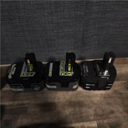 HOUSTON LOCATION - AS-IS RYOBI BATTERY PACK QTY - 10