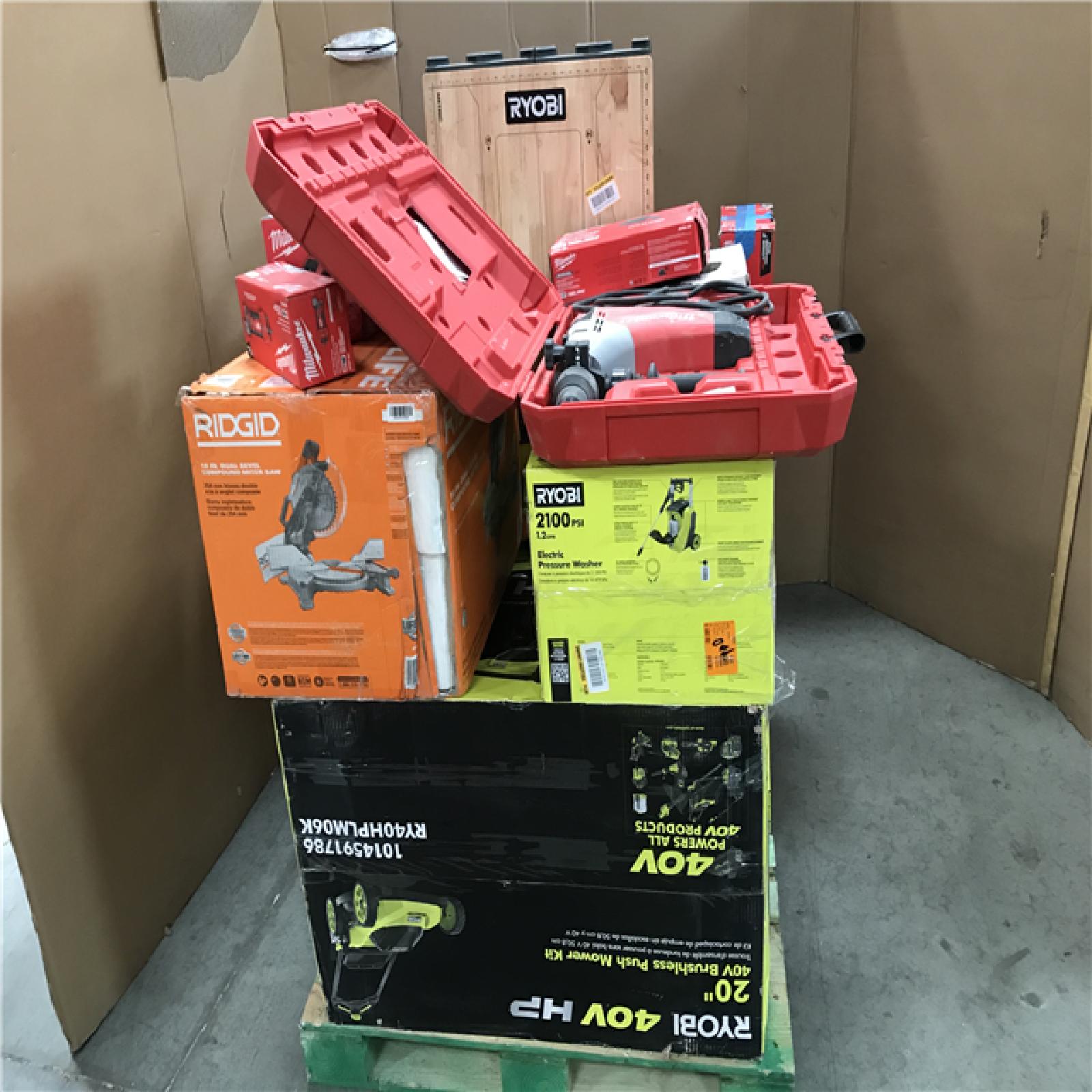 California AS-IS Tool Pallet