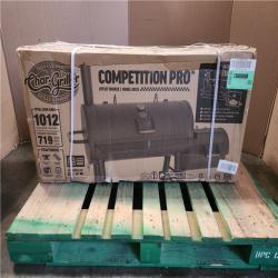 Phoenix LIKE NEW Char-Griller 1012 sq. in. Competition Pro Offset Charcoal Grill or Wood Smoker in Black