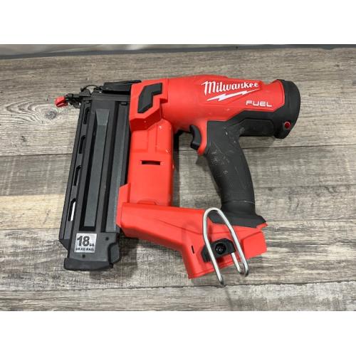 AS-IS Milwaukee FUEL 18-Volt Lithium-Ion Brushless Cordless Gen II 18-Gauge Brad Nailer (Tool-Only)