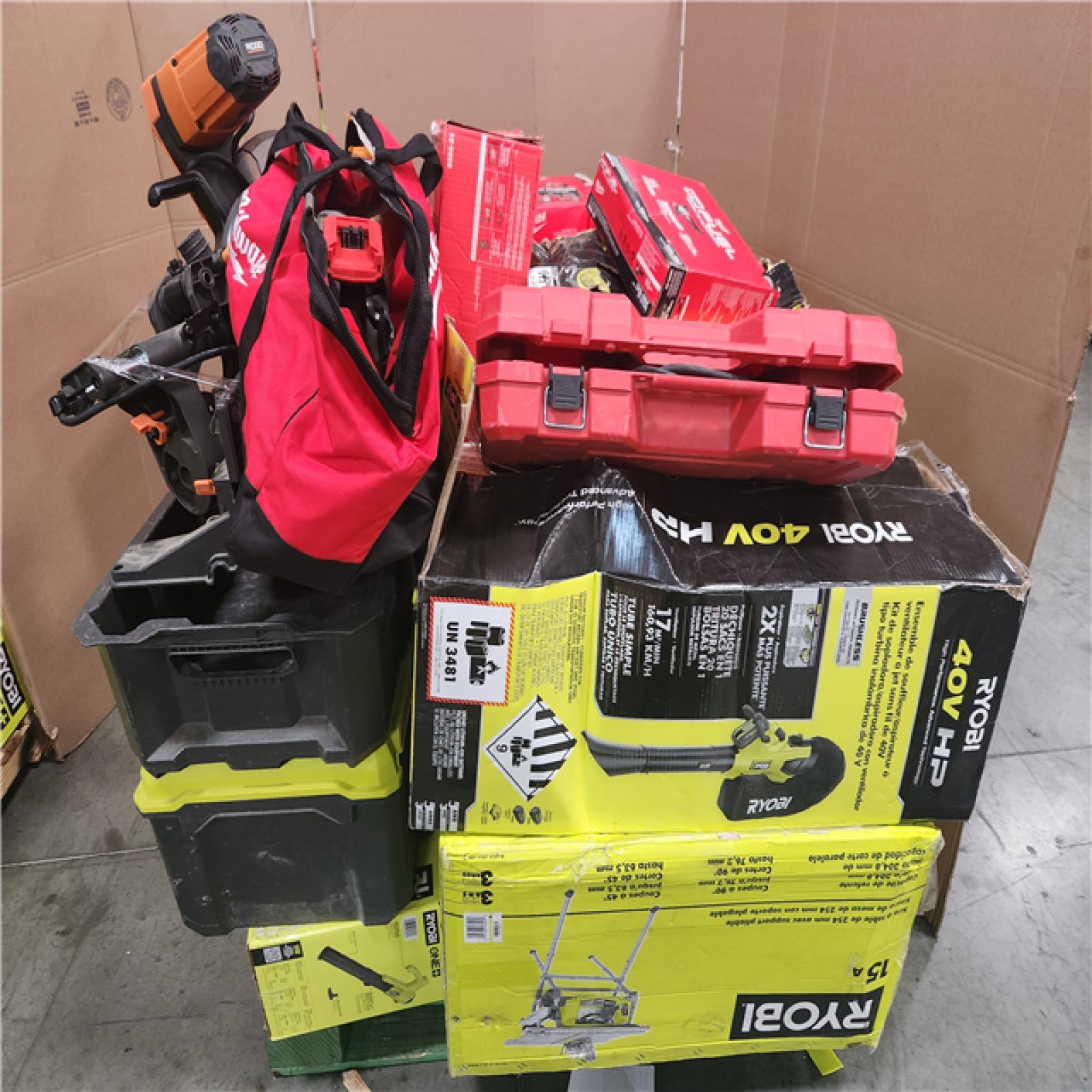CALIFORNIA AS-IS TOOL PALLET