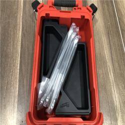 AS-IS Milwaukee Metric Combination Wrench Set with PACKOUT Compact Organizer (15-Piece)