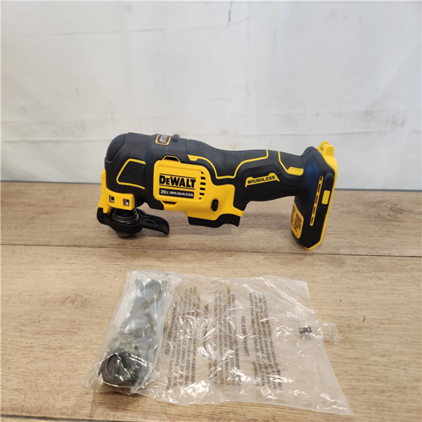 AS-IS- ATOMIC 20V MAX Cordless Brushless Oscillating Multi Tool (Tool Only)