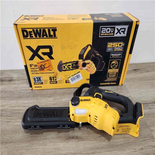 Phoenix Location DEWALT 20V MAX 8 in. Brushless Cordless Battery Powered Pruning Chainsaw (Tool Only) DCCS623B