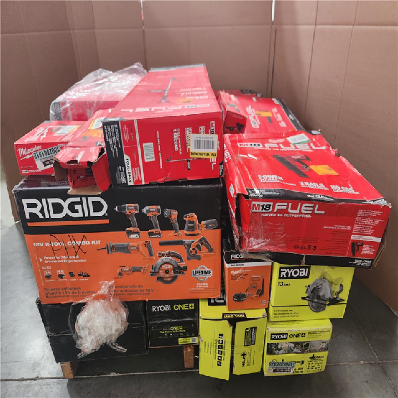 CALIFORNIA AS-IS TOOL PALLET