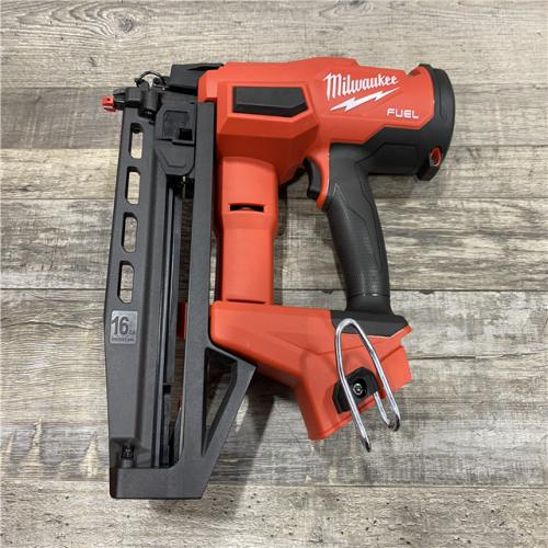 AS-IS Milwaukee FUEL 18-Volt Lithium-Ion Brushless Cordless Gen ll 16-Gauge Straight Finish Nailer (Tool Only)