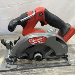 AS-IS - Milwaukee FUEL 18V Lithium-Ion Brushless Cordless 6-1/2 in. Circular Saw (Tool-Only)