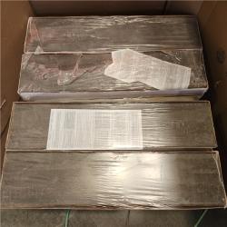 Phoenix AS-IS Home Decorators Collection Fieldstone Slate Gray 10 mm T x 8 in. W Waterproof Laminate Wood Flooring (465 sq. ft./25 Case)