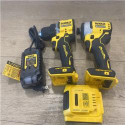 AS-IS DEWALT ATOMIC 20-Volt MAX Lithium-Ion Cordless Combo Kit
