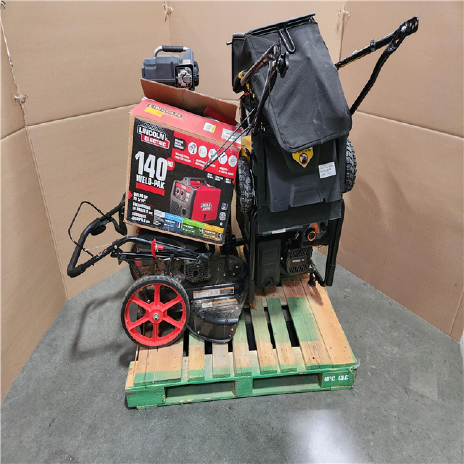 CALIFORNIA AS-IS OUTDOOR POWER EQUIPMENT