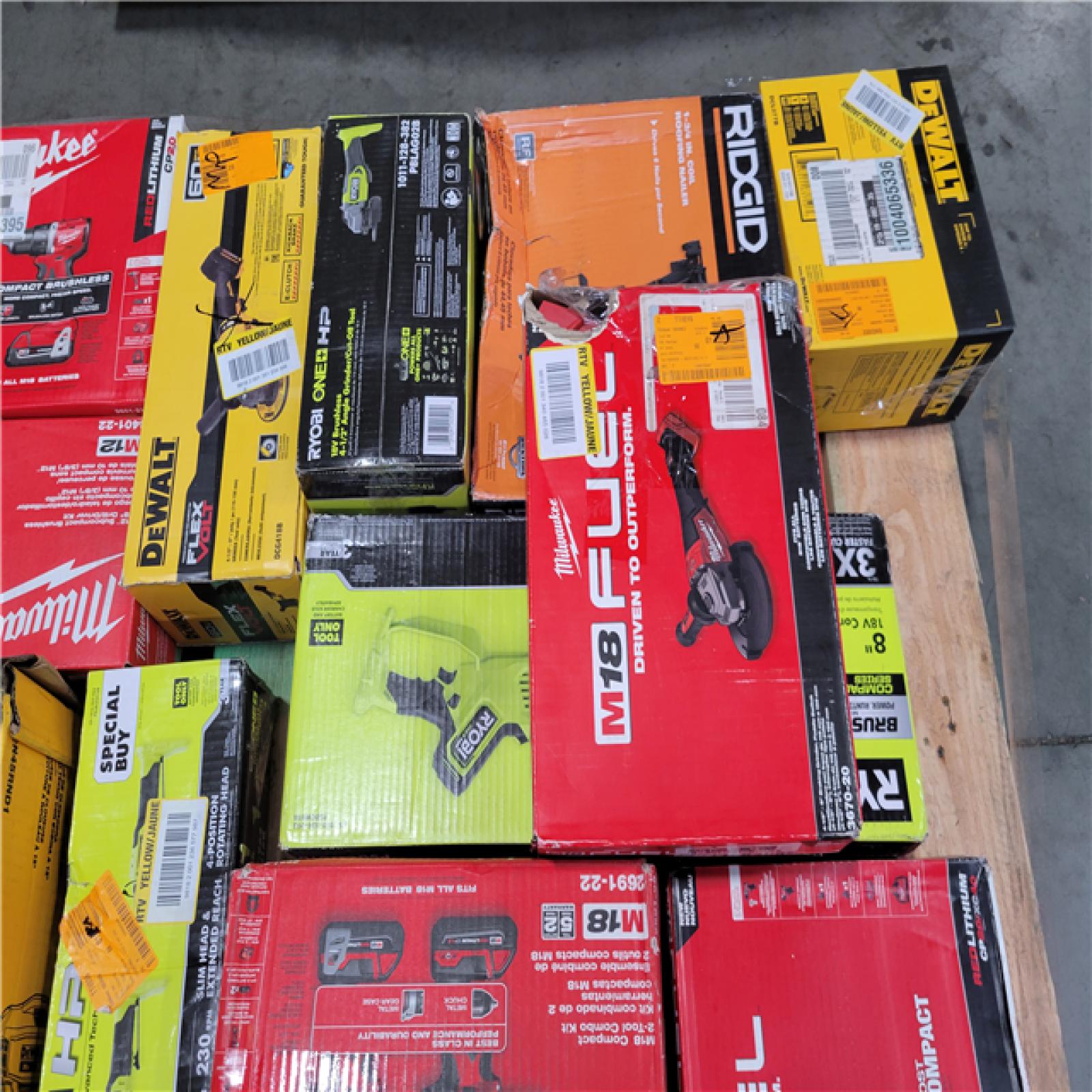 CALIFORNIA AS-IS TOOL PALLET