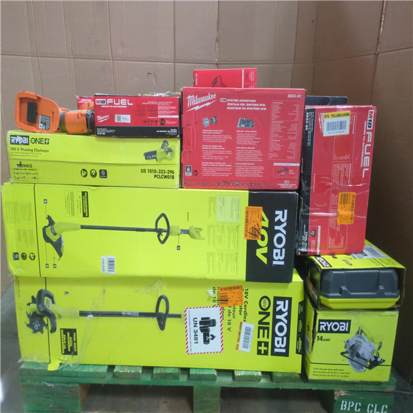 CALIFORNIA AS-IS TOOL PALLET