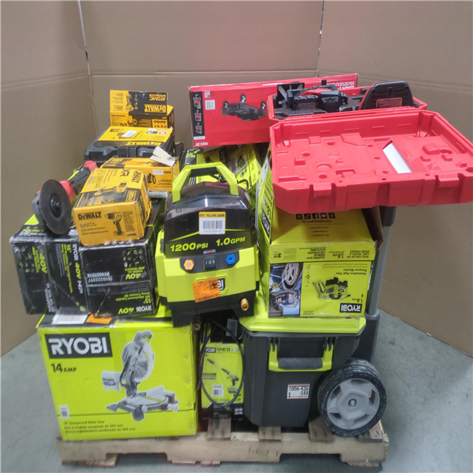 CALIFORNIA AS-IS TOOL PALLET