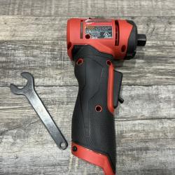 AS-IS Milwaukee FUEL 12V Lithium-Ion Brushless Cordless 1/4 in. Right Angle Die Grinder (Tool-Only)