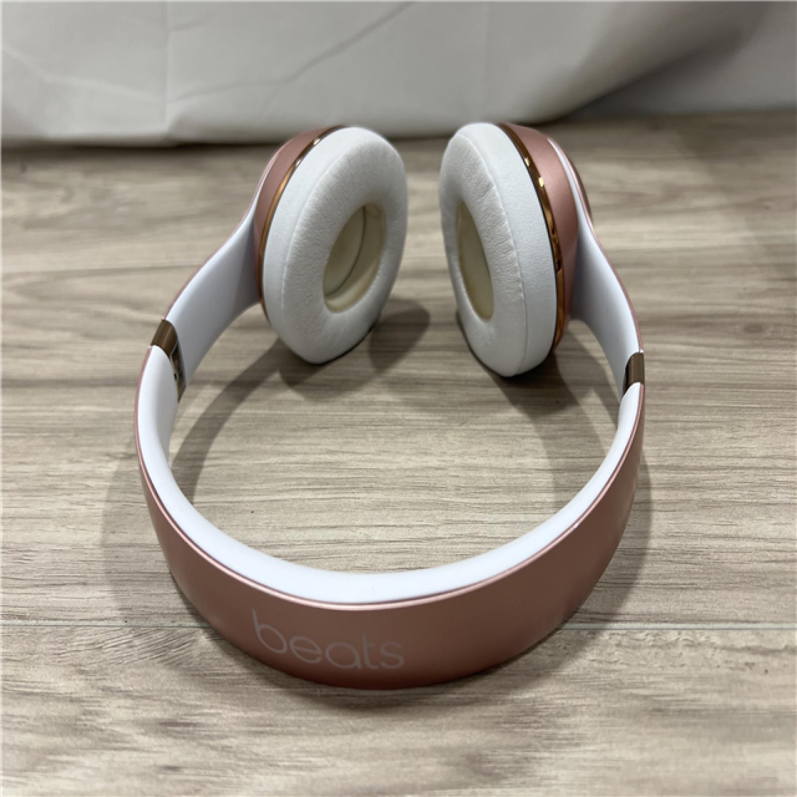 AS-IS Beats Solo3 Wireless On-Ear Headphones - Rose Gold