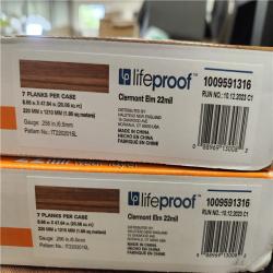 Phoenix Location Lifeproof Clermont Elm 22 mil x 8.7 in. W x 48 in. L Click Lock Waterproof Luxury Vinyl Plank Flooring (240 sq. ft. 12 case)