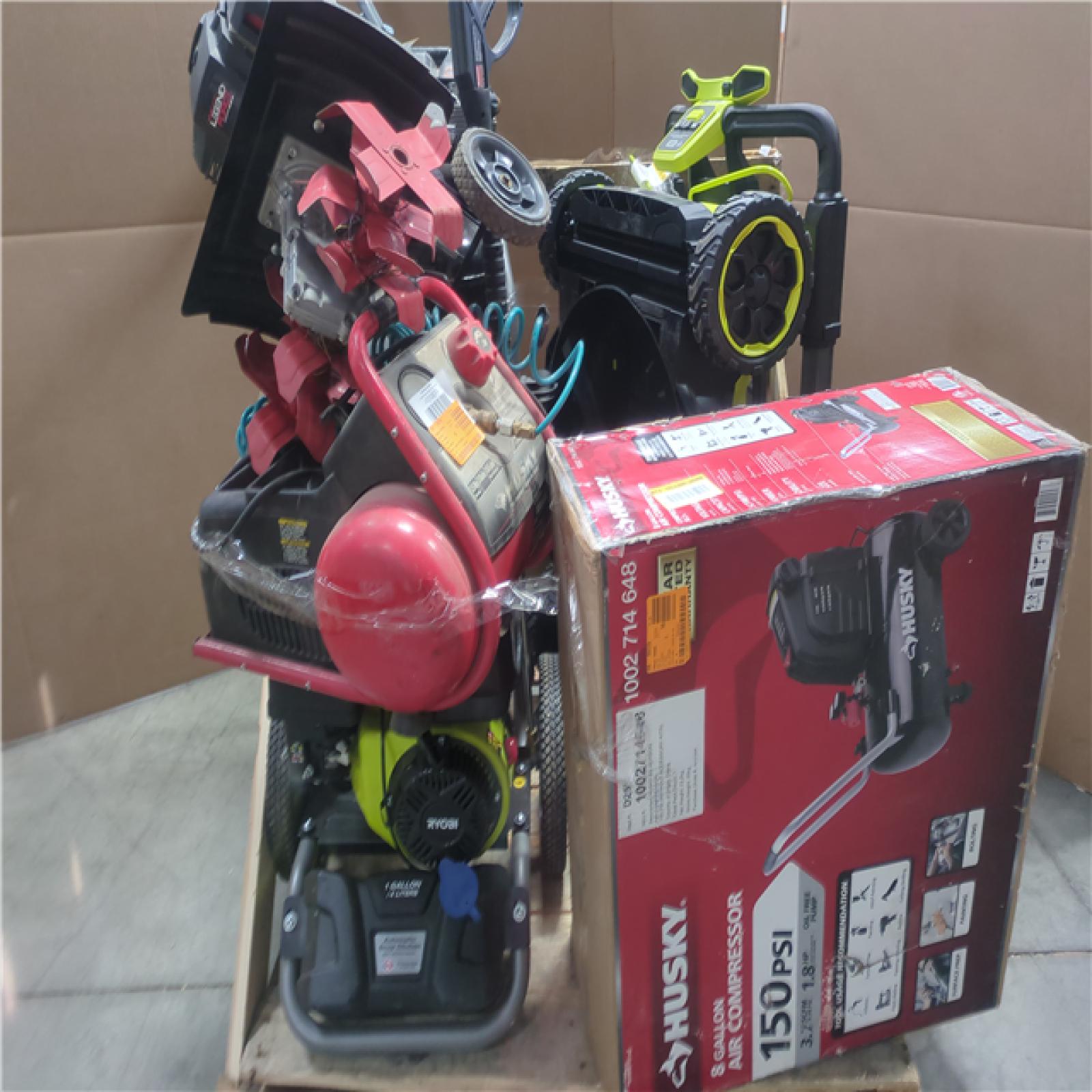 CALIFORNIA AS-IS OUTDOOR POWER EQUIPMENT