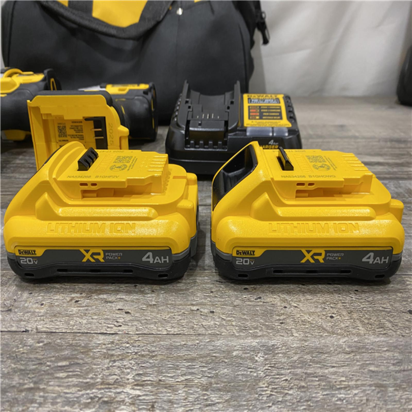 AS-IS DEWALT 20V MAX Lithium-Ion Cordless 2-Tool Combo Kit