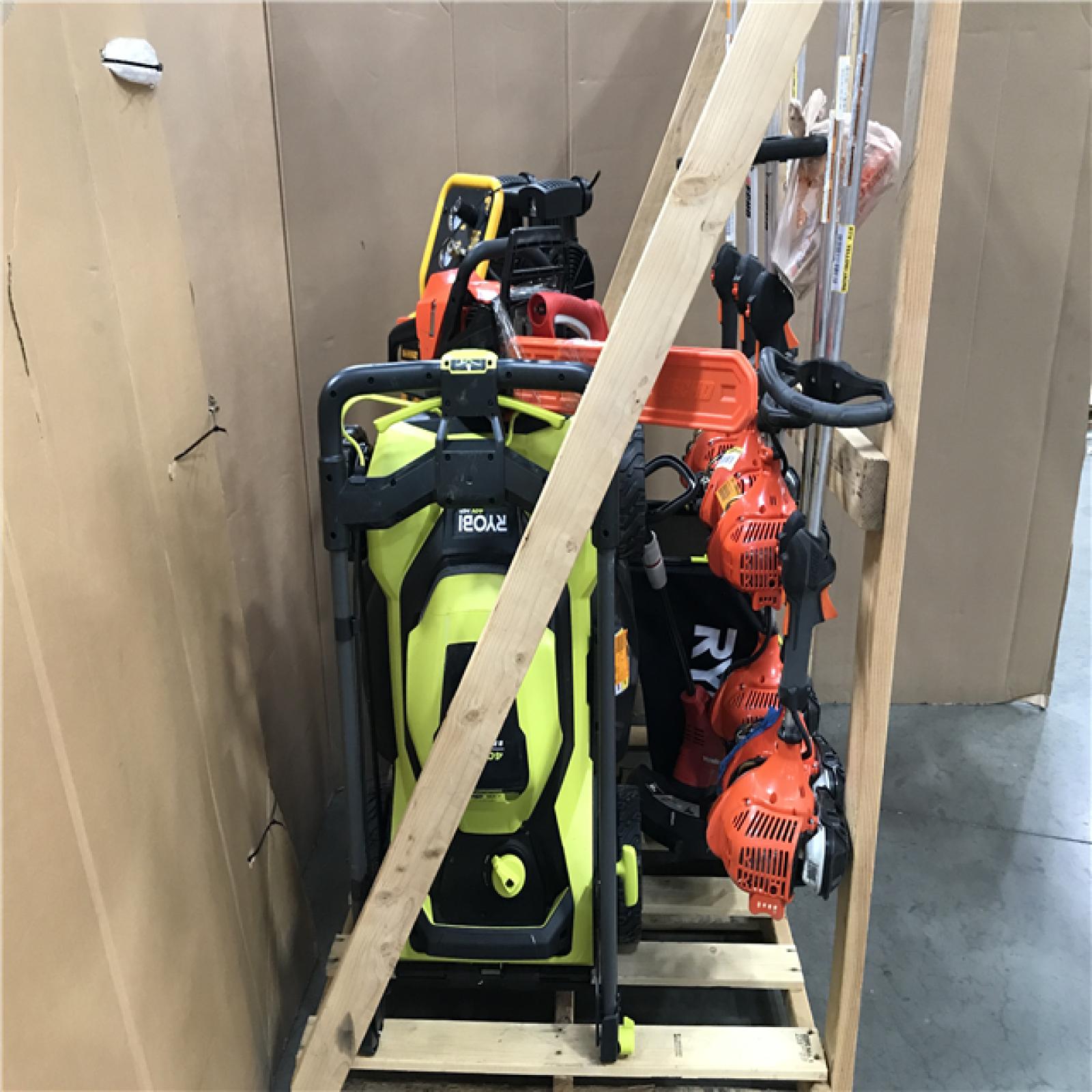 California AS-IS OUTDOOR POWER EQUIPMENT