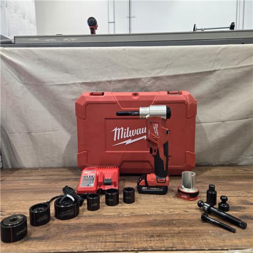AS-IS Milwaukee-2677-21 M18 Force Logic 6T Knockout Tool Kit