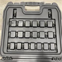 AS-IS DEWALT 1/4 in. Drive Metric and SAE Impact Socket Set (48-Piece)