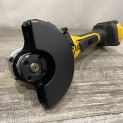 AS-IS DEWALT 20V MAX Cordless Brushless 4-1/2 in. Angle Grinder with Paddle Switch (Tool Only)