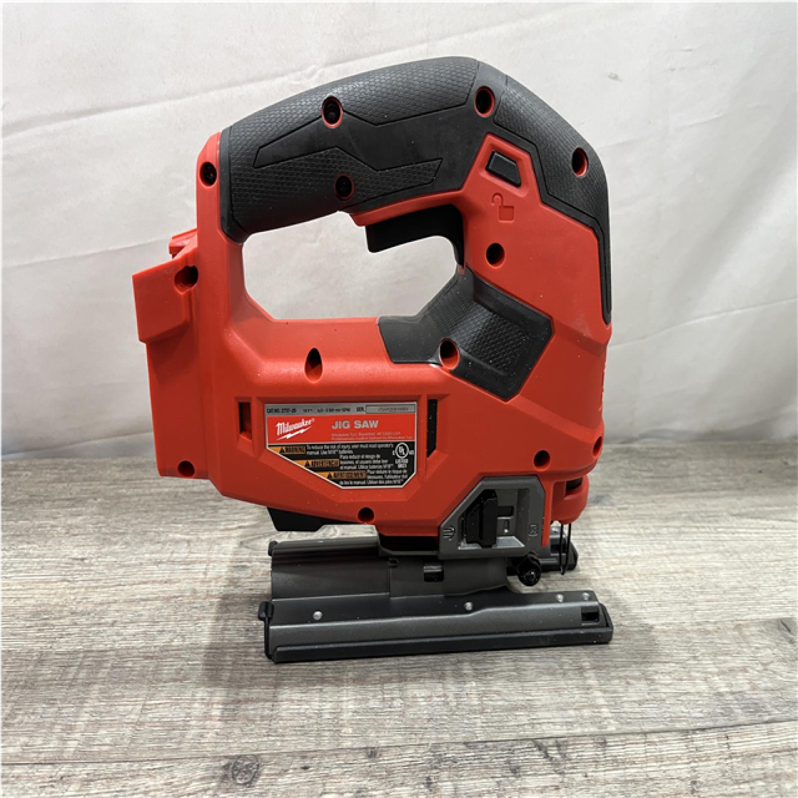 AS-IS Milwaukee FUEL 18V Lithium-Ion Brushless Cordless Jig Saw (Tool-Only)